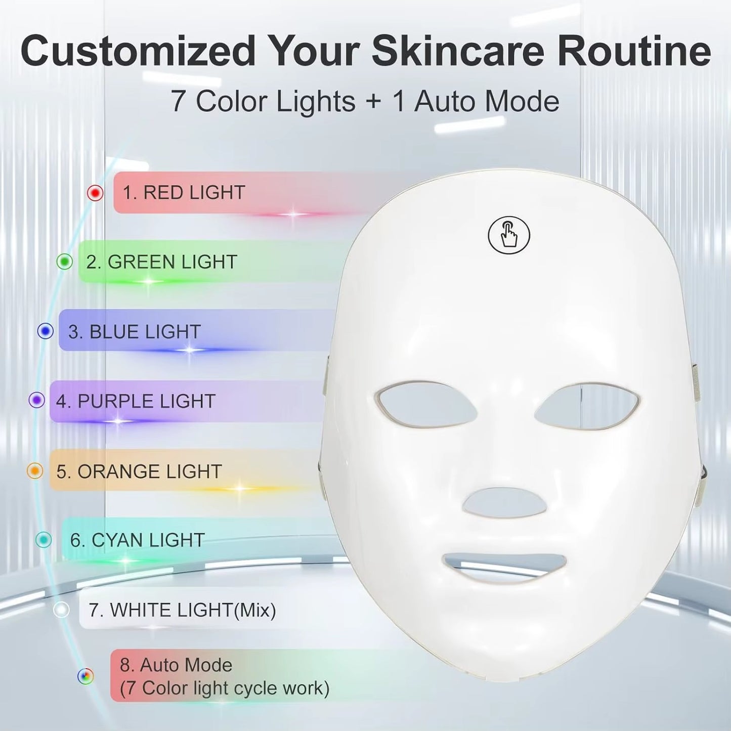 Masque LED Luminothérapie Visage